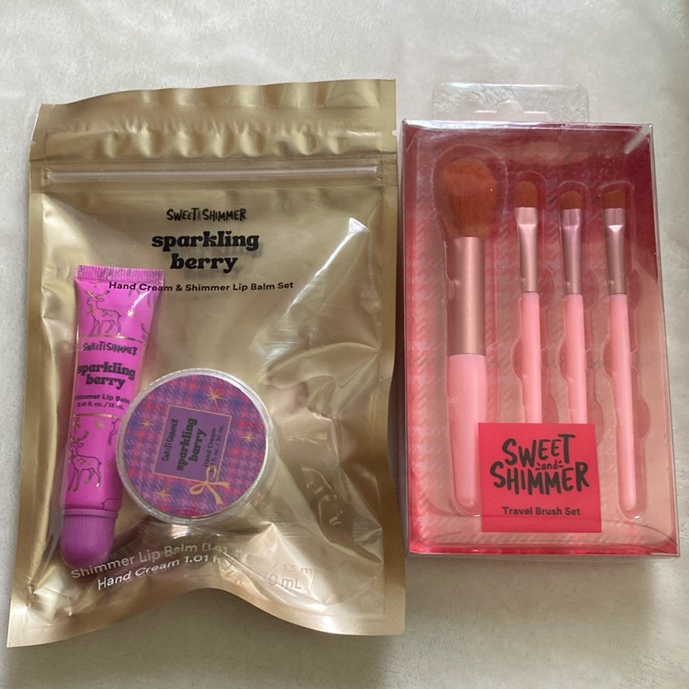 Sweet shimmer makeup set